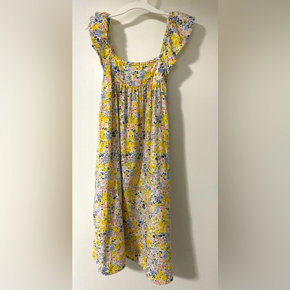 Old Navy Girls Floral Square Neck Sundress